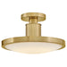Hinkley Canada - LED Semi-Flush Mount - Kieran - Lacquered Brass- Union Lighting Luminaires Decor