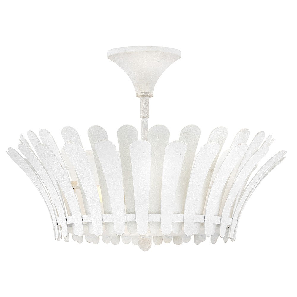 Hinkley Canada - LED Semi-Flush Mount - Reina - Textured Plaster- Union Lighting Luminaires Decor