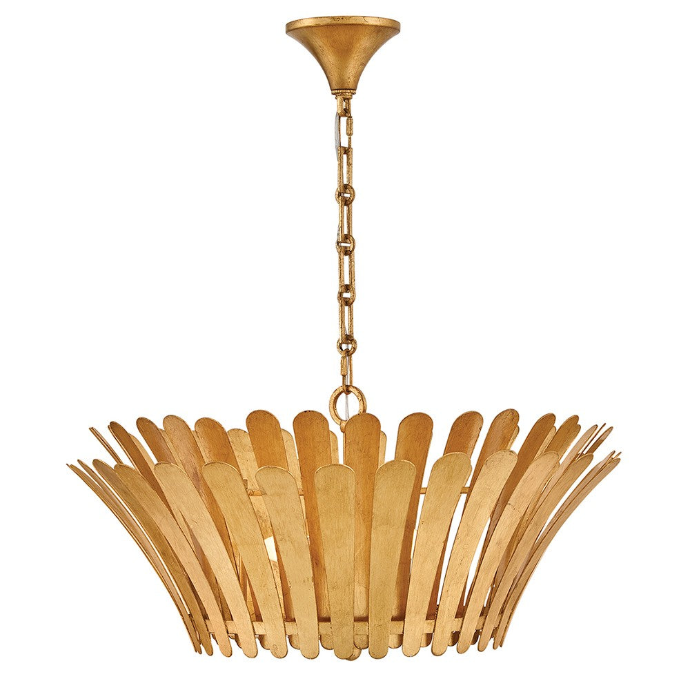 Hinkley Canada - LED Chandelier - Reina - Distressed Brass- Union Lighting Luminaires Decor