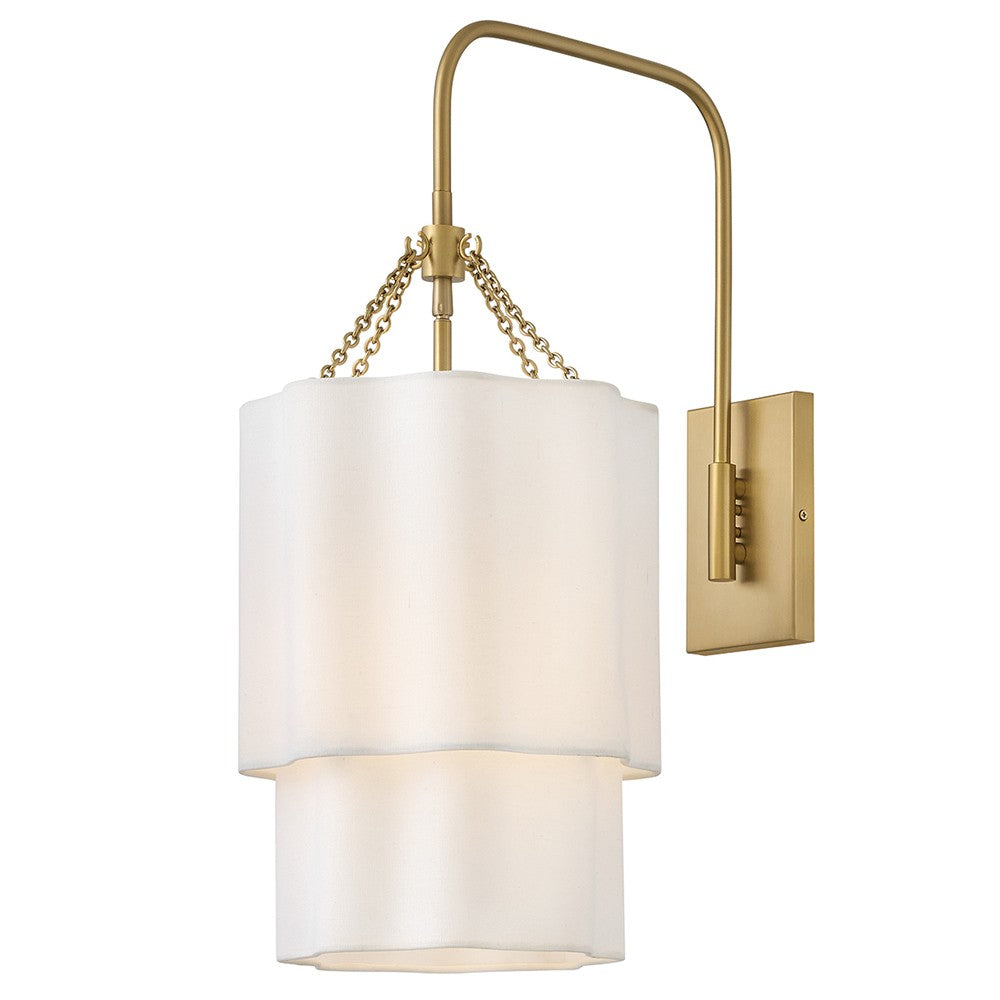 Hinkley Canada - LED Wall Sconce - Gwen - Lacquered Brass- Union Lighting Luminaires Decor