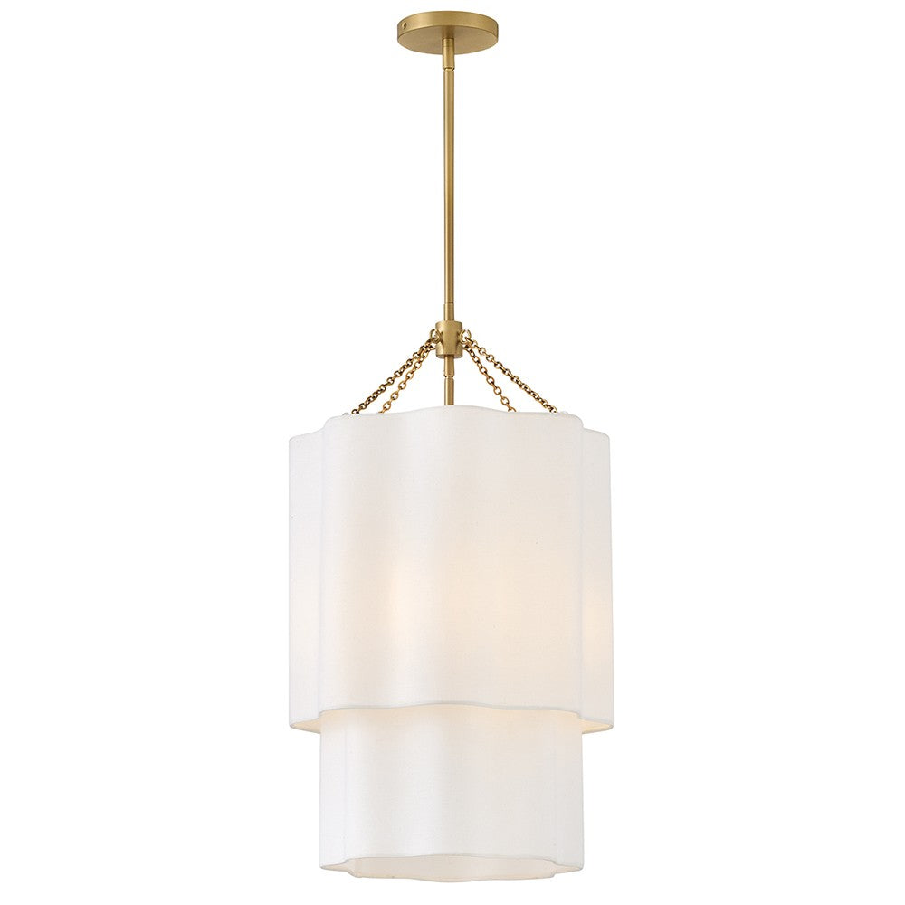 Hinkley Canada - LED Pendant - Gwen - Lacquered Brass- Union Lighting Luminaires Decor