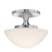 Hinkley Canada - LED Semi-Flush Mount - Knox - Chrome- Union Lighting Luminaires Decor