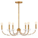 Hinkley Canada - LED Chandelier - Aliso - Distressed Brass- Union Lighting Luminaires Decor