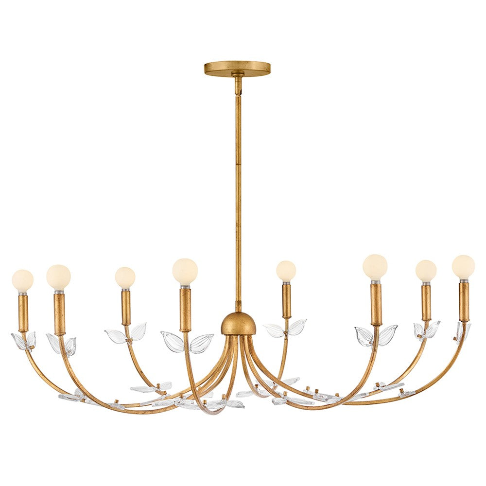 Hinkley Canada - LED Chandelier - Aliso - Distressed Brass- Union Lighting Luminaires Decor