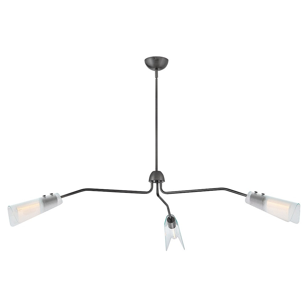 Hinkley Canada - LED Chandelier - Altman - Gunmetal- Union Lighting Luminaires Decor