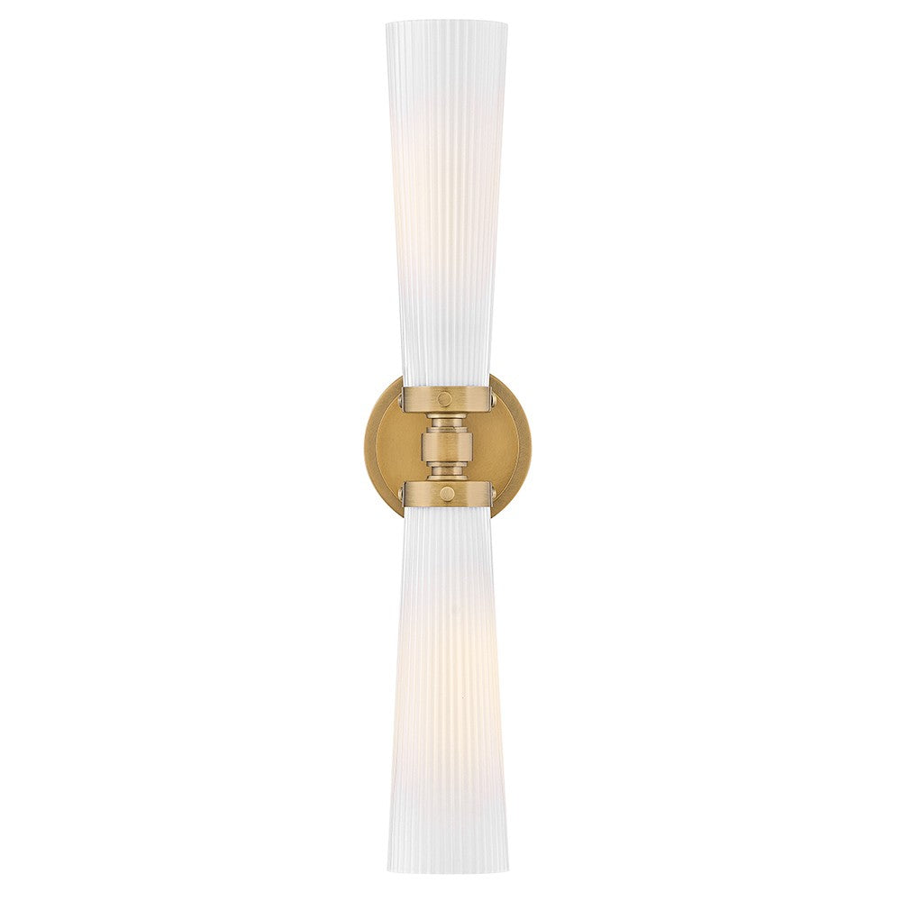 Hinkley Canada - LED Vanity - Jude - Heritage Brass- Union Lighting Luminaires Decor