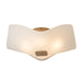 Hubbardton Forge - Four Light Semi-Flush Mount - Astra - Soft Gold- Union Lighting Luminaires Decor