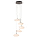 Hubbardton Forge - LED Pendant - Clouds - Dark Smoke- Union Lighting Luminaires Decor