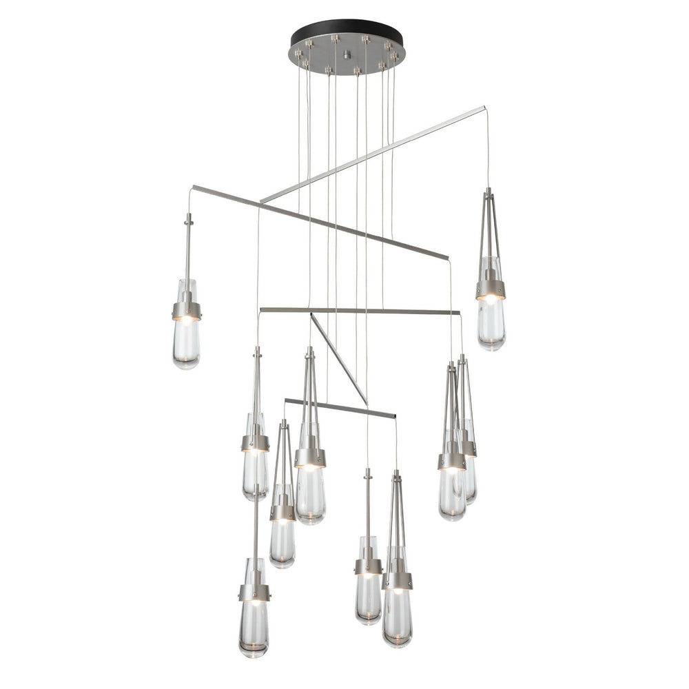 Hubbardton Forge - LED Pendant - Link - Vintage Platinum- Union Lighting Luminaires Decor