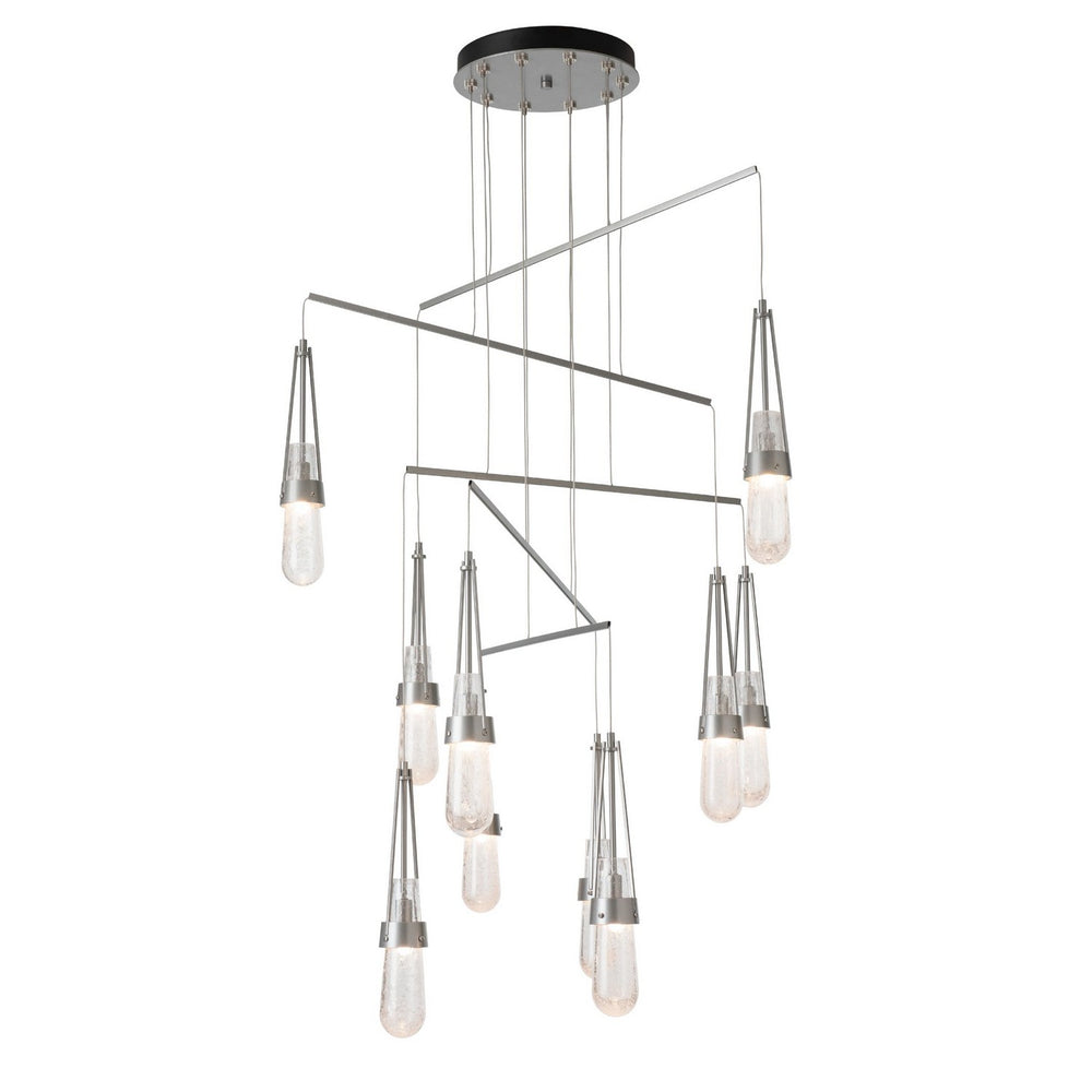 Hubbardton Forge - LED Pendant - Link - Sterling- Union Lighting Luminaires Decor