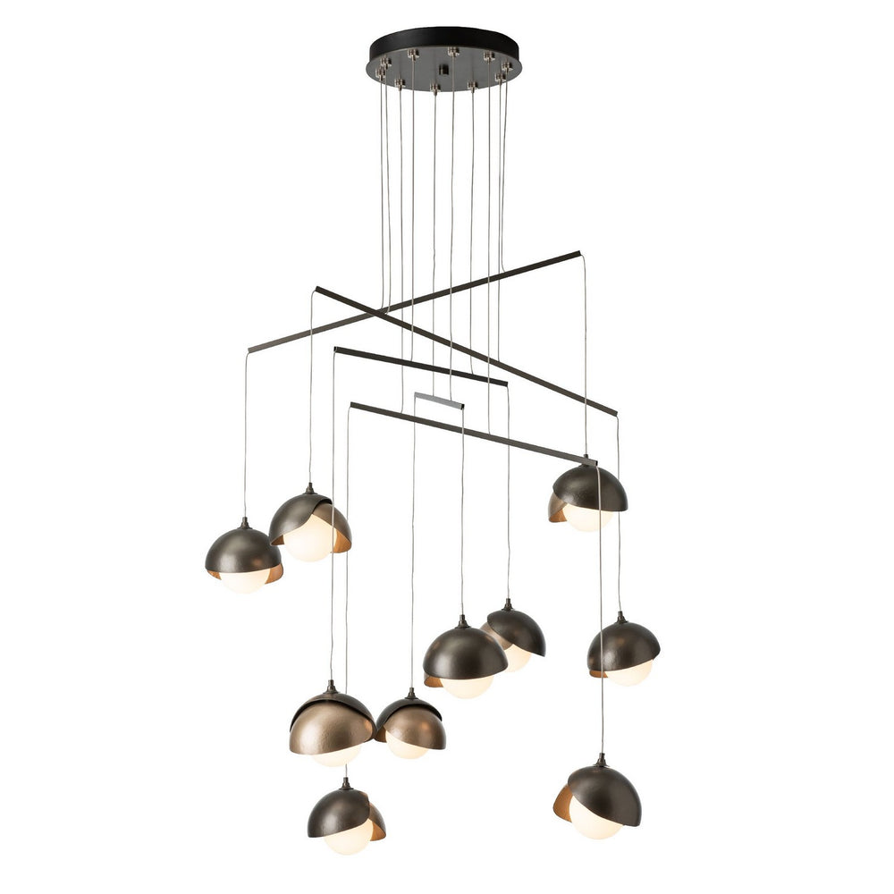 Hubbardton Forge - LED Pendant - Brooklyn - Dark Smoke- Union Lighting Luminaires Decor