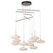 Hubbardton Forge - LED Pendant - Clouds - Vintage Platinum- Union Lighting Luminaires Decor