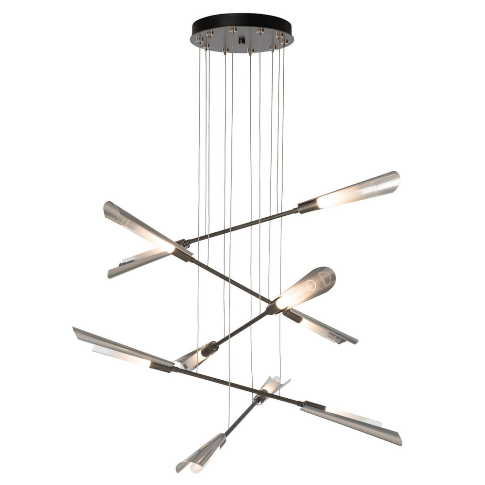 Hubbardton Forge - LED Pendant - Flight - Dark Smoke- Union Lighting Luminaires Decor