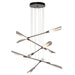 Hubbardton Forge - LED Pendant - Flight - Dark Smoke- Union Lighting Luminaires Decor