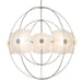 Hubbardton Forge - Ten Light Pendant - Astra - Sterling- Union Lighting Luminaires Decor