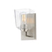 Maxim - One Light Wall Sconce - Cubos - Satin Nickel- Union Lighting Luminaires Decor