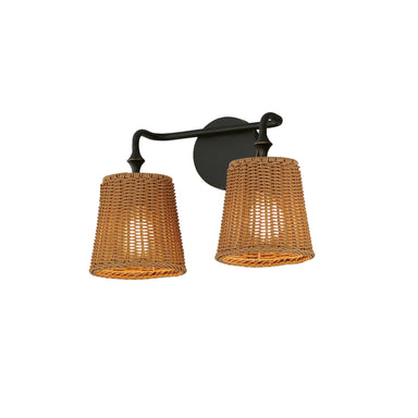 Maxim - Two Light Wall Sconce - Baja - Dark Bronze- Union Lighting Luminaires Decor