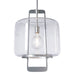 Hubbardton Forge - One Light Lantern - Dane - Sterling- Union Lighting Luminaires Decor