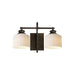 Maxim - Two Light Wall Sconce - Bisque - Oil Rubbed Bronze- Union Lighting Luminaires Decor