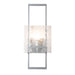 Hubbardton Forge - One Light Wall Sconce - Geo - Sterling- Union Lighting Luminaires Decor