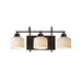 Maxim - Three Light Bath Vanity - Bisque - Oil Rubbed Bronze- Union Lighting Luminaires Decor