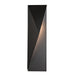 Hubbardton Forge - One Light Outdoor Wall Sconce - Carbon - Coastal Black- Union Lighting Luminaires Decor
