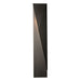 Hubbardton Forge - One Light Outdoor Wall Sconce - Carbon - Coastal Oil Rubbed Bronze- Union Lighting Luminaires Decor