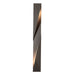 Hubbardton Forge - Two Light Outdoor Wall Sconce - Carbon - Coastal Burnished Steel- Union Lighting Luminaires Decor