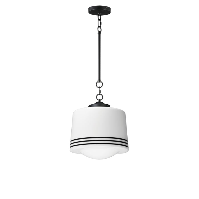 Maxim - One Light Pendant - Eureka - Black- Union Lighting Luminaires Decor