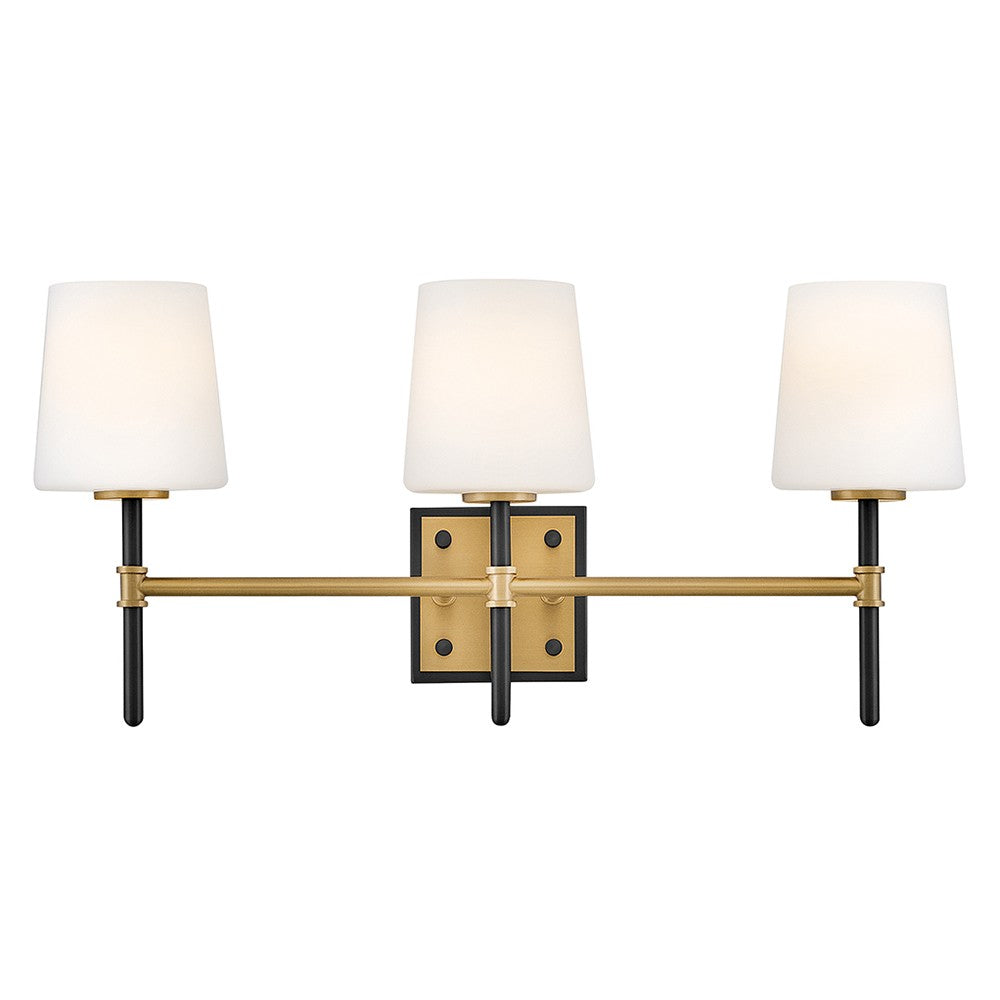 Hinkley Canada - LED Vanity - Saunders - Black- Union Lighting Luminaires Decor