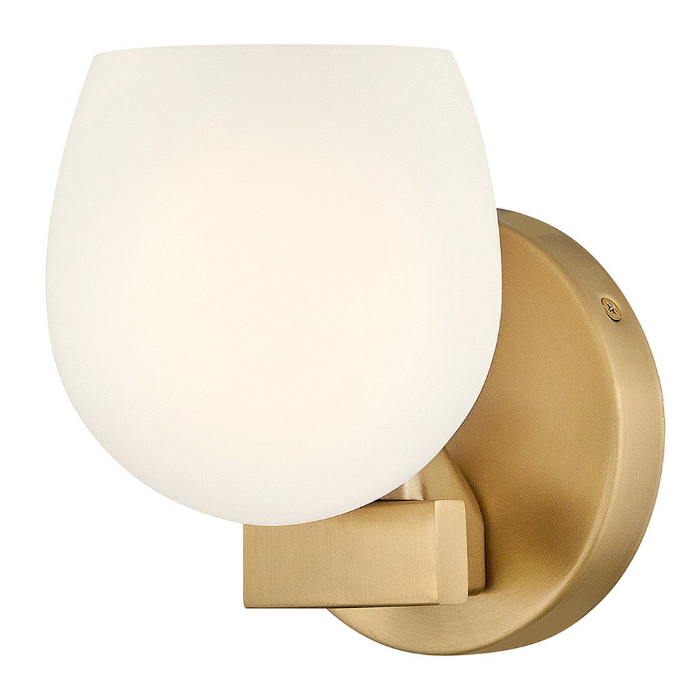 Hinkley Canada - LED Wall Sconce - Mae - Lacquered Brass- Union Lighting Luminaires Decor