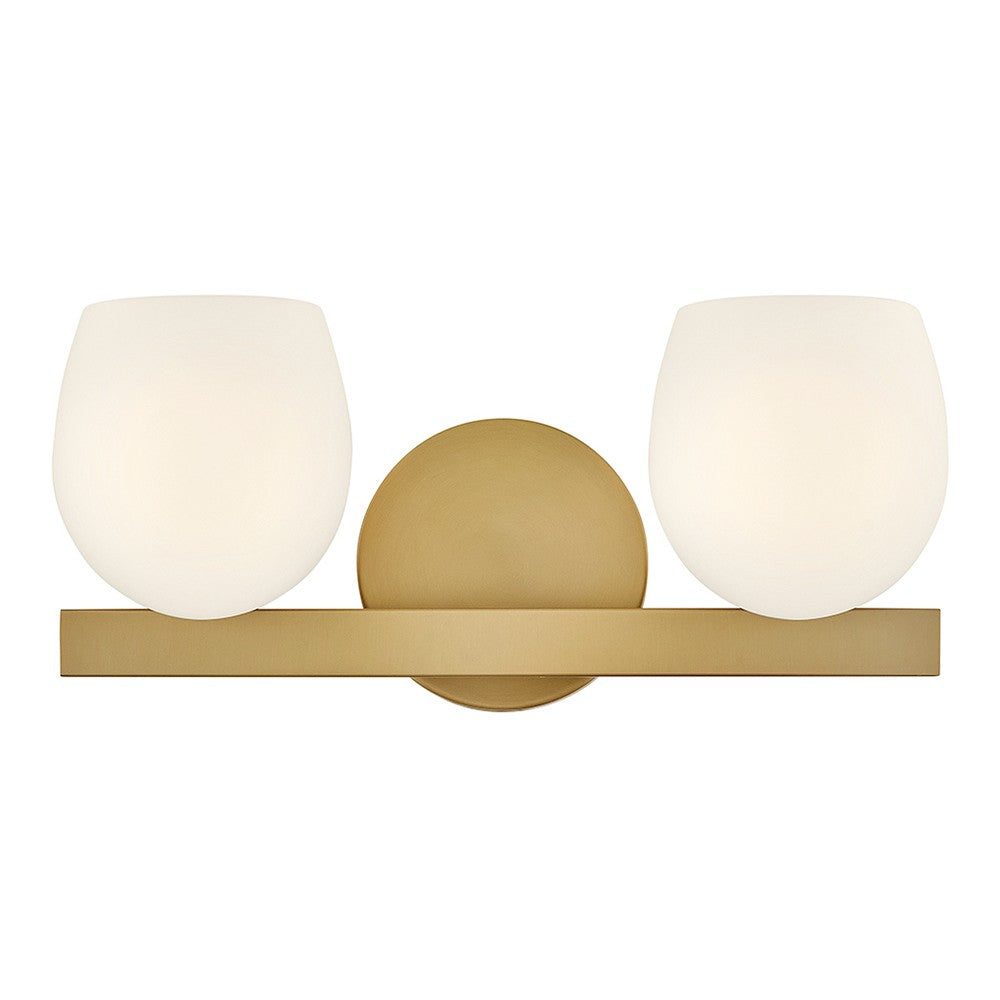 Hinkley Canada - LED Vanity - Mae - Lacquered Brass- Union Lighting Luminaires Decor