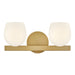 Hinkley Canada - LED Vanity - Mae - Lacquered Brass- Union Lighting Luminaires Decor