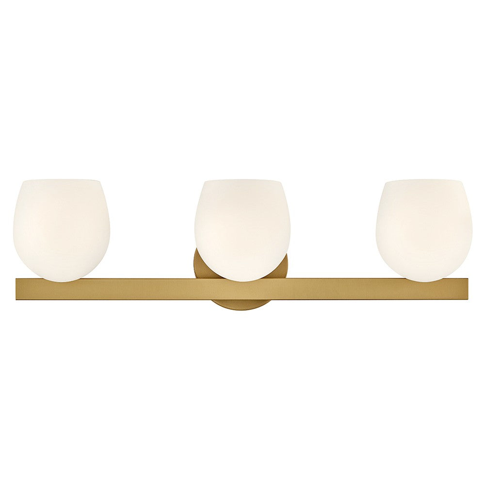 Hinkley Canada - LED Vanity - Mae - Lacquered Brass- Union Lighting Luminaires Decor