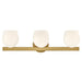 Hinkley Canada - LED Vanity - Mae - Lacquered Brass- Union Lighting Luminaires Decor