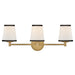 Hinkley Canada - LED Vanity - Sonia - Lacquered Brass- Union Lighting Luminaires Decor