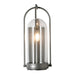 Hubbardton Forge - One Light Outdoor Wall Sconce - Davis - Coastal Burnished Steel- Union Lighting Luminaires Decor