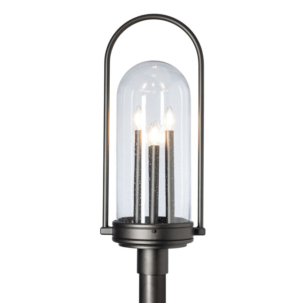 Hubbardton Forge - Four Light Post Mount - Davis - Coastal Oil Rubbed Bronze- Union Lighting Luminaires Decor