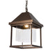 Hubbardton Forge - One Light Outdoor Lantern - Dorset - Coastal Bronze- Union Lighting Luminaires Decor