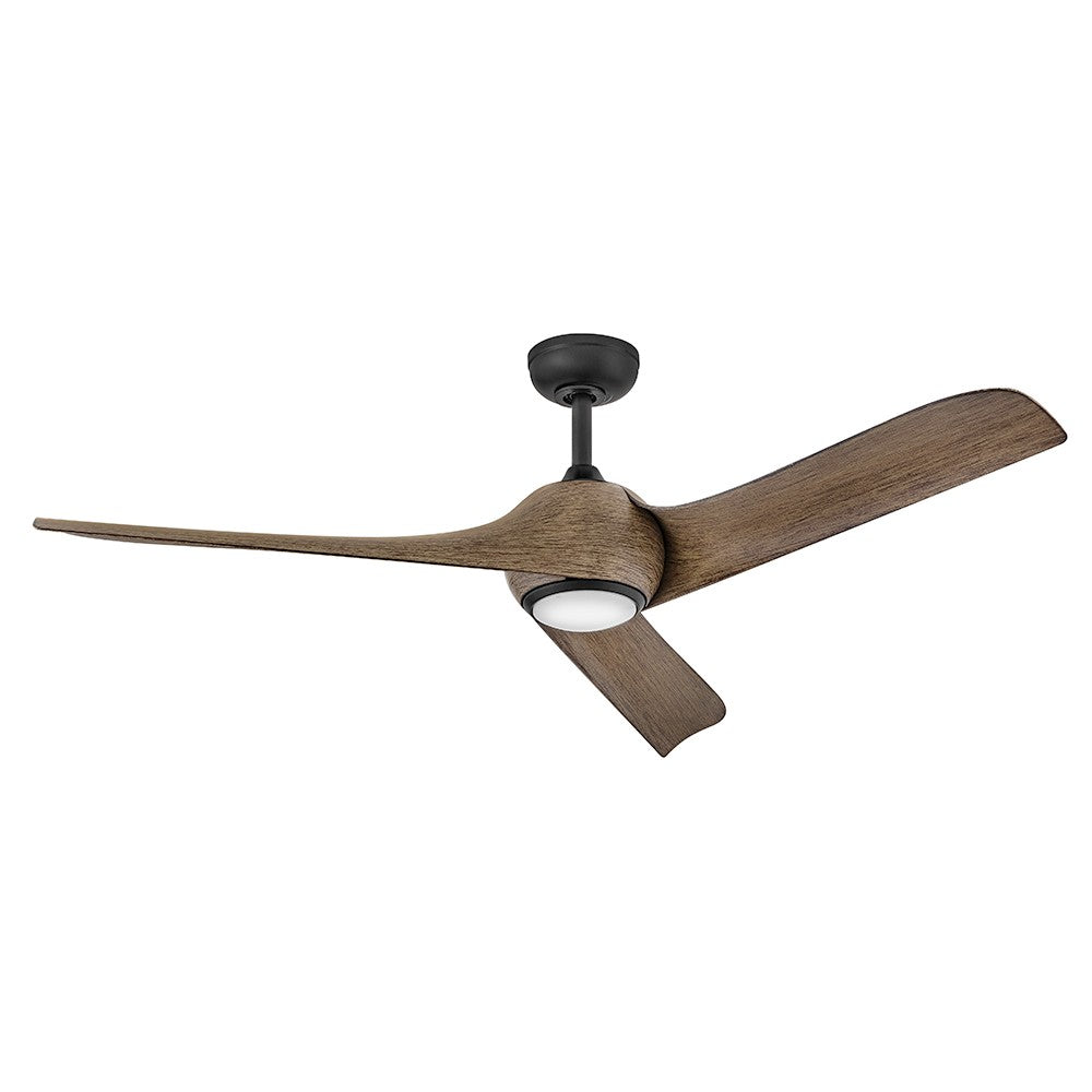 Hinkley Canada - 56"Ceiling Fan - Tiburon - Matte Black- Union Lighting Luminaires Decor