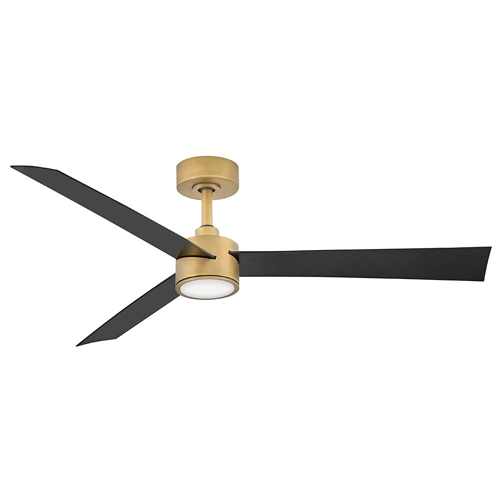 Hinkley Canada - 52"Ceiling Fan - Speck - Heritage Brass- Union Lighting Luminaires Decor