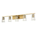 DVI Canada - Five Light Vanity - Lasalle - Brass- Union Lighting Luminaires Decor