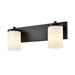 DVI Canada - Two Light Vanity - Riverview - Ebony- Union Lighting Luminaires Decor