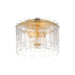 Maxim - Two Light Flush Mount - Warren - Gold Leaf- Union Lighting Luminaires Decor