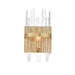 Maxim - One Light Wall Sconce - Warren - Gold Leaf- Union Lighting Luminaires Decor