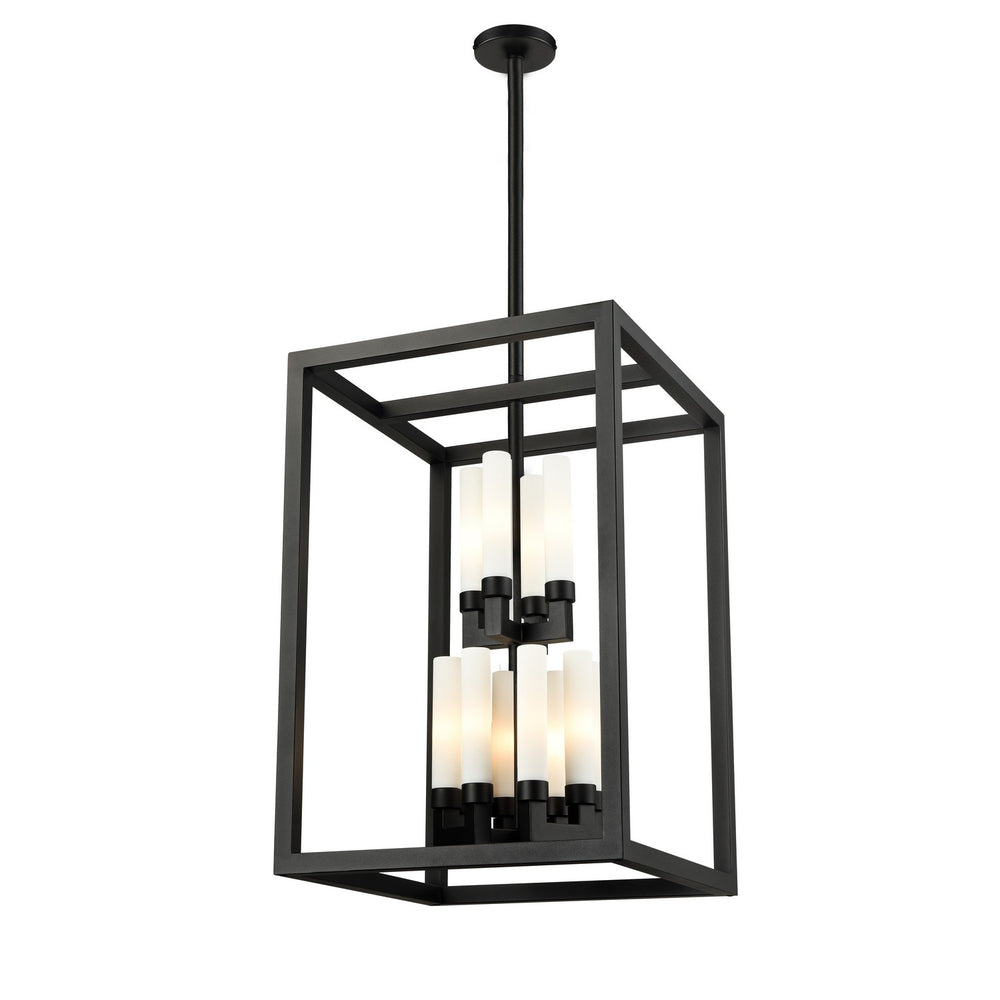 DVI Canada - 12 Light Pendant - Ajax - Black- Union Lighting Luminaires Decor