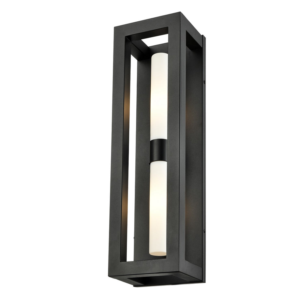 DVI Canada - Two Light Wall Sconce - Ajax - Black- Union Lighting Luminaires Decor