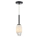 DVI Canada - One Light Pendant - Javelin - Ebony- Union Lighting Luminaires Decor