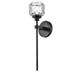 DVI Canada - One Light Wall Sconce - Samar - Ebony- Union Lighting Luminaires Decor