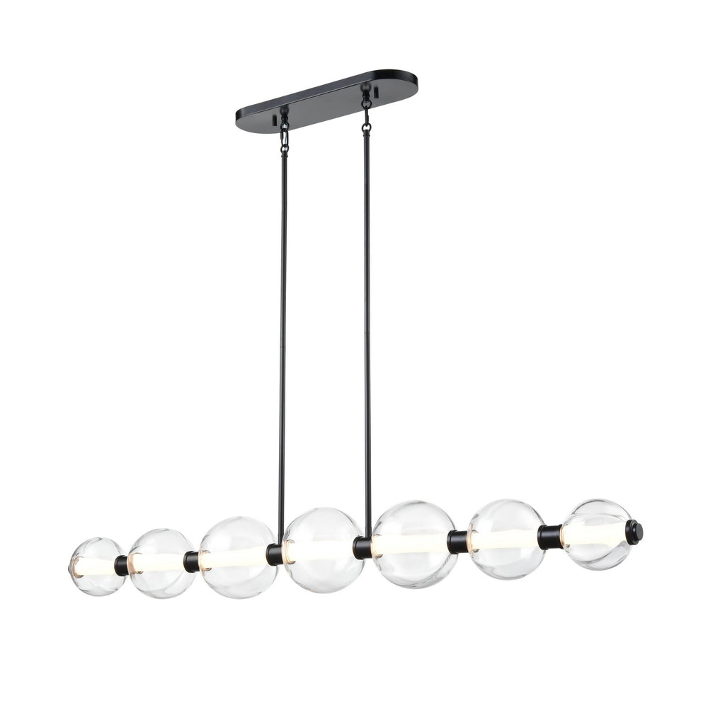 DVI Canada - LED Linear Pendant - Glimmer - Ebony- Union Lighting Luminaires Decor